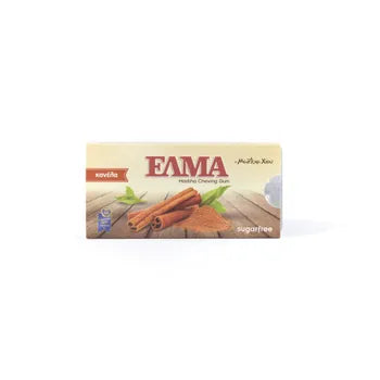 ELMA Cinnamon chewing gum with mastic 5 packs x 10 pcs
