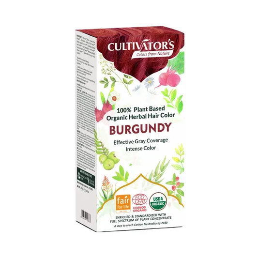 Cultivator's Organic Herbal Hair Color Burgundy