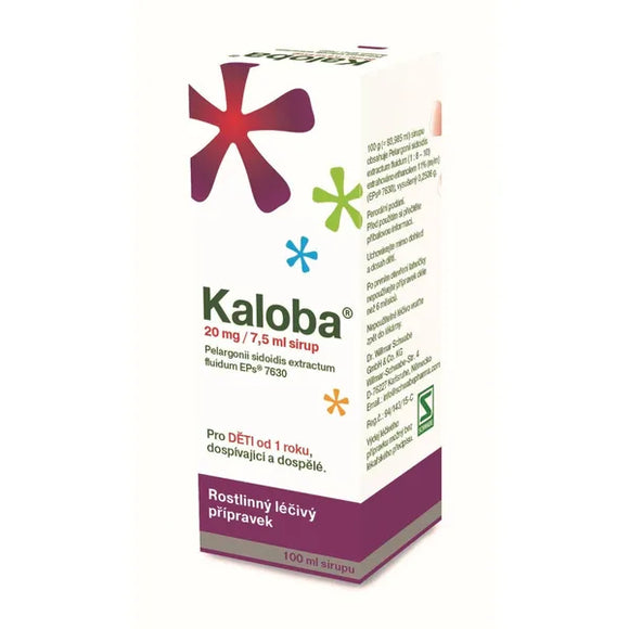 Kaloba 20 mg/7.5 ml syrup 100 ml