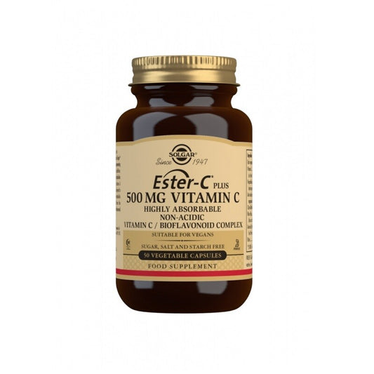 Solgar Ester C Plus 500mg Vitamin C 50 capsules