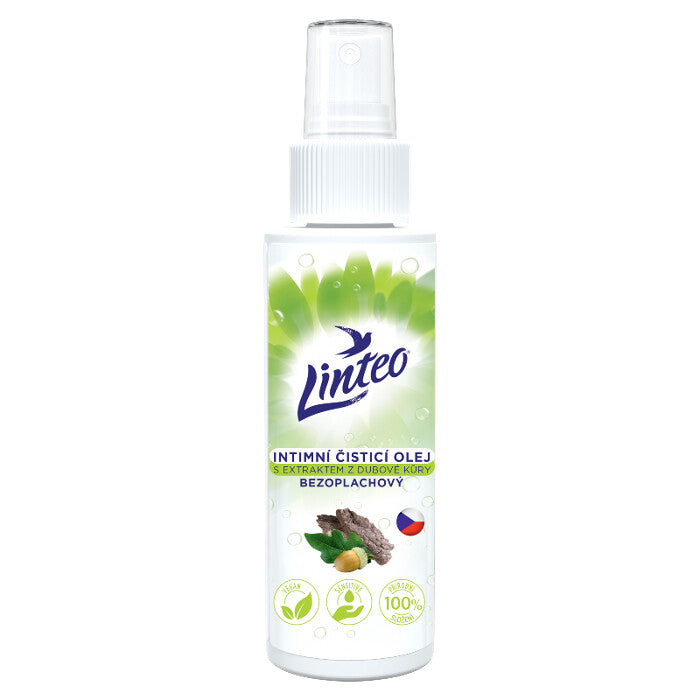 Linteo Intimate cleansing oil with oak bark extract 100ml