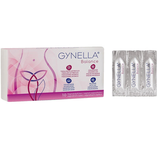 GYNELLA Balance 10 vaginal suppositories