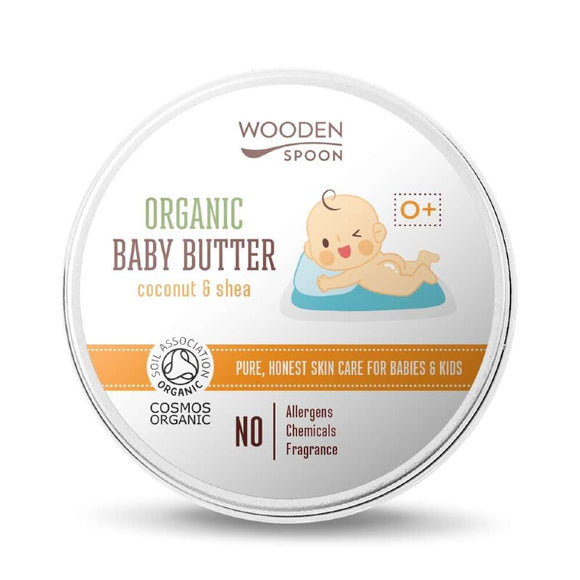 WoodenSpoon Organic Baby Butter Coconut & Shea 100 ml
