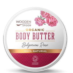WoodenSpoon Organic Body Butter Bulgarian Rose 100 ml