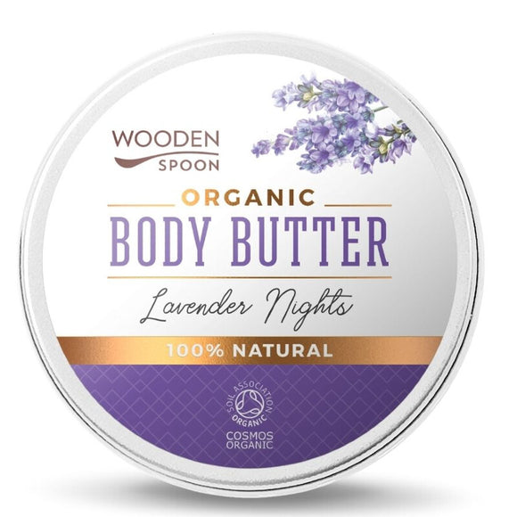 WoodenSpoon Organic Body Butter Lavender Nights 100ml