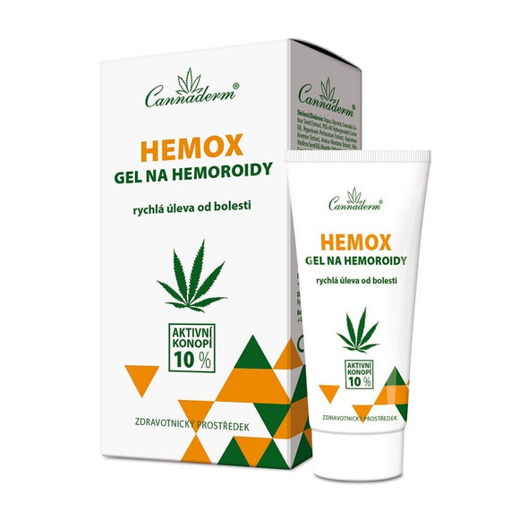 Cannaderm Hemox gel for hemorrhoids treatment 40 g