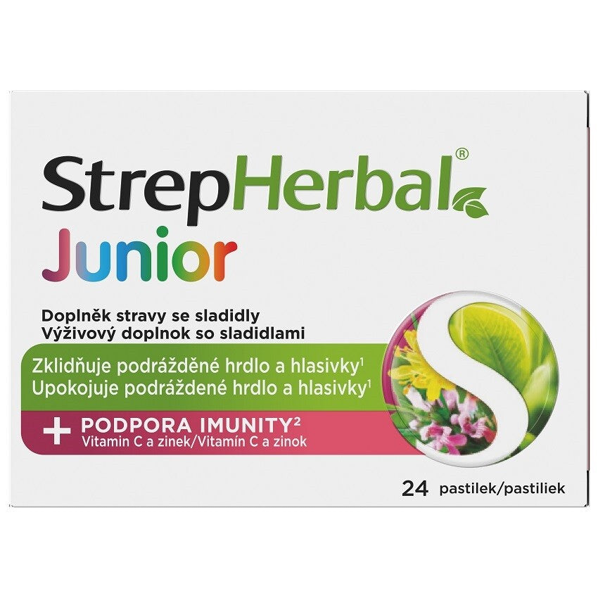 StrepHerbal Junior 24 lozenges