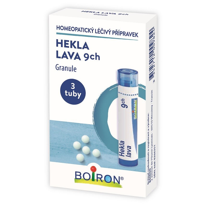 Boiron HEKLA LAVA 9CH granules 3 tubes x 4 g