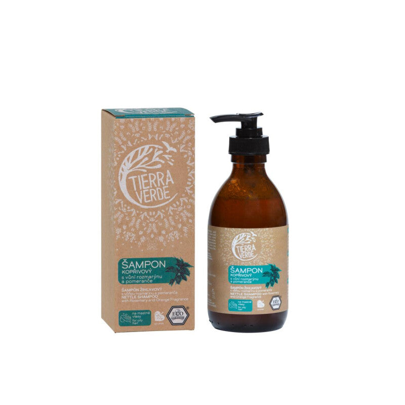 Tierra Verde Shampoo nettle rosemary with orange for oily hair 230 ml