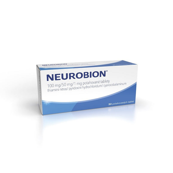 NEUROBION 100mg/50mg/1mg 30 film-coated tablets