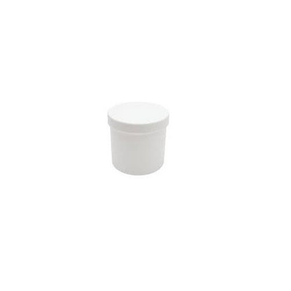 White Disposable Specimen cup 60 ml with lid - 20 pcs