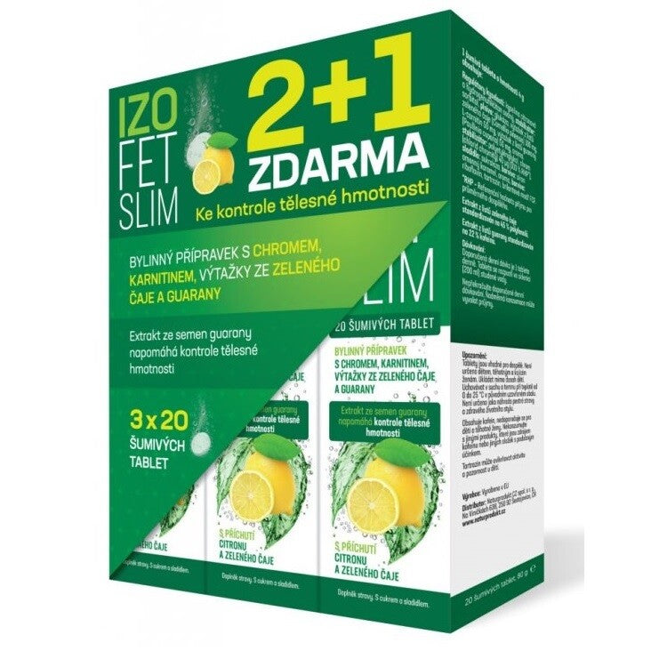 Naturprodukt Izofet Slim 60 effervescent tablets