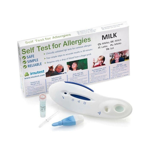 Imutest Self Test for Allergies Milk