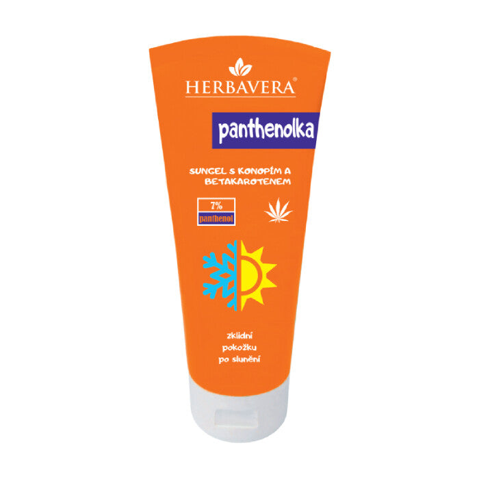 HERBAVERA Panthenolka Sungel after sunbathing with hemp 200 ml