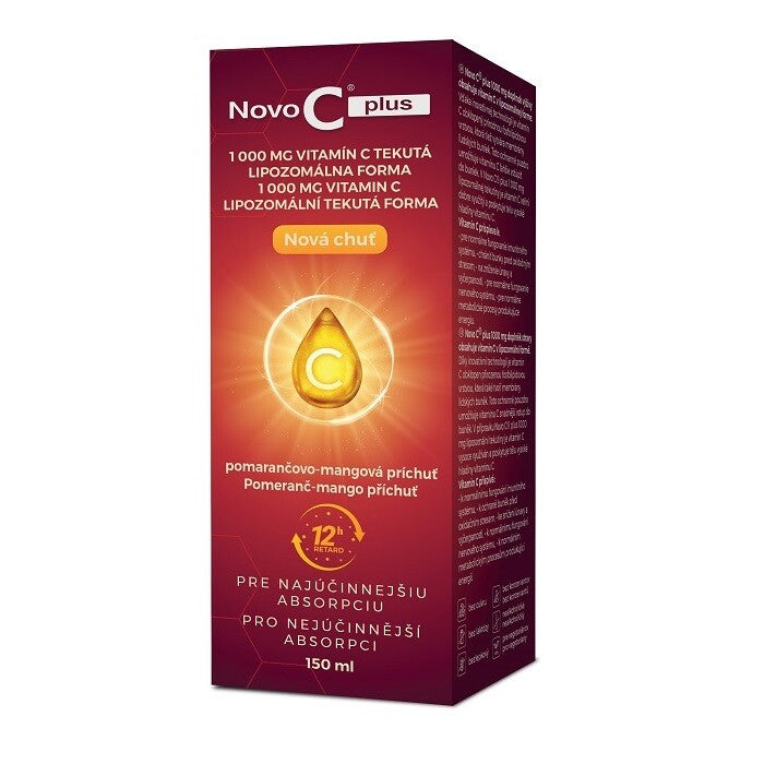 Novo C plus 1000mg vitamin C liquid 150 ml