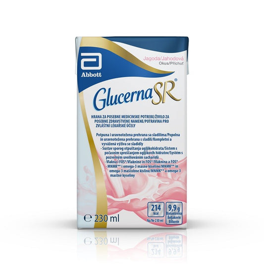 GLUCERNA SR STRAWBERRY FLAVOR oral solution 230 ml