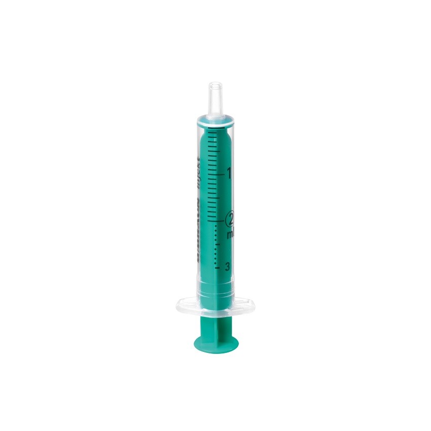 Syringe INJEKT 2-piece 5ml LE red sterile 100 pcs