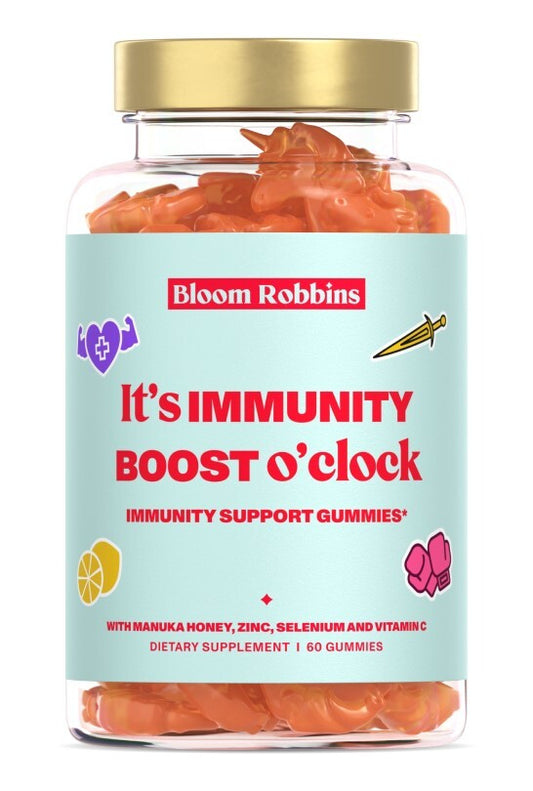 Bloom Robbins It's IMMUNITY BOOST o'clock vitamins 60 gummies