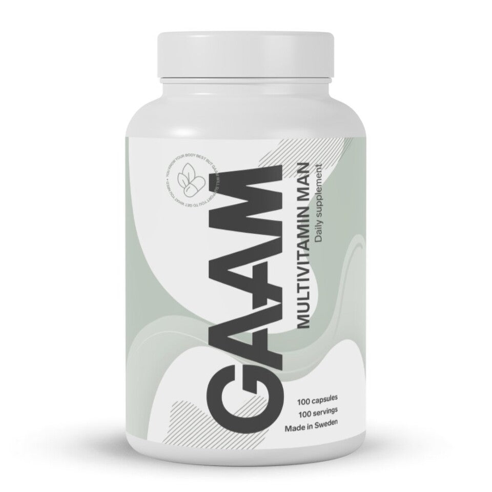 GAAM Multivitamin for men 100 capsules