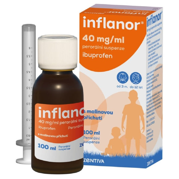 INFLANOR 40mg oral suspension 100 ml