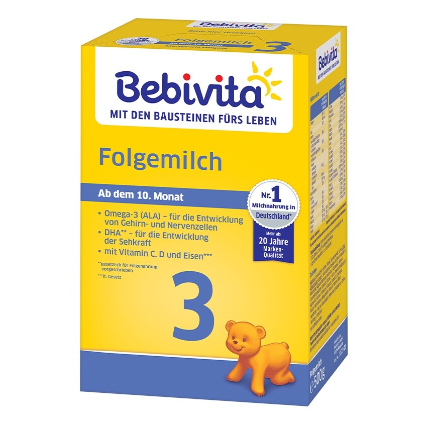 Bebivita 3 Formula - 3 packs x 500 g