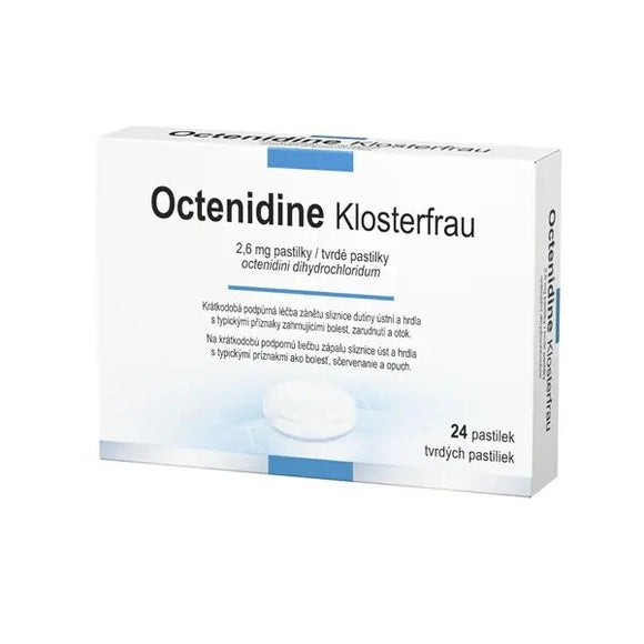 OCTENIDINE KLOSTERFRAU 2,6mg - 24 lozenges
