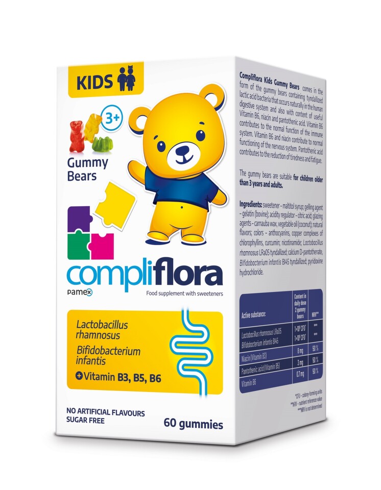 Compliflora KIDS 60 gummy bears