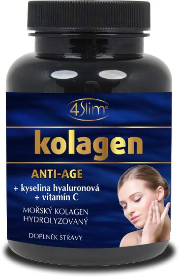 4Slim Collagen anti-age hyaluronic acid + vitamin C 90 capsules