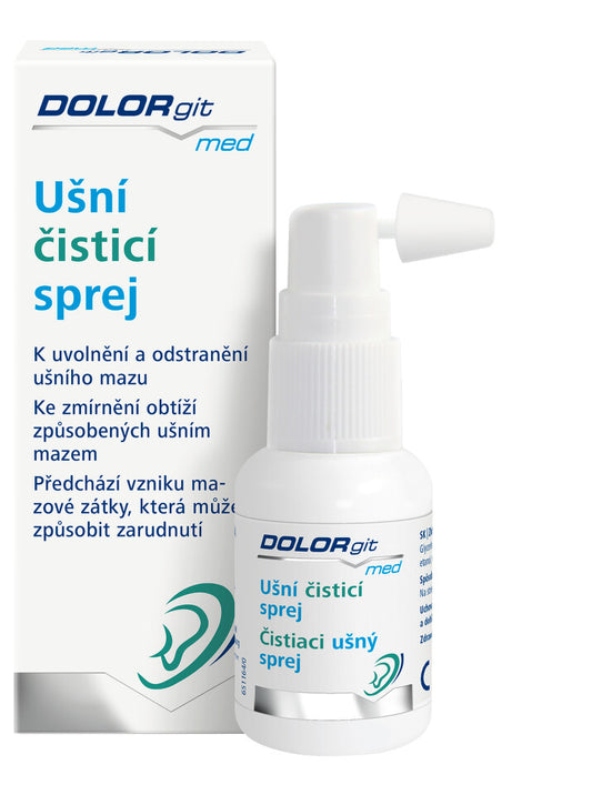 DOLORgit med ear cleaning spray 20ml