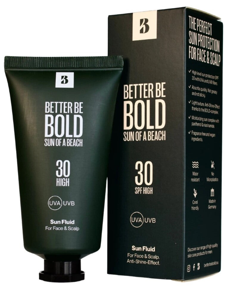 BETTER BE BOLD Tanning emulsion SPF30 for baldness 50ml