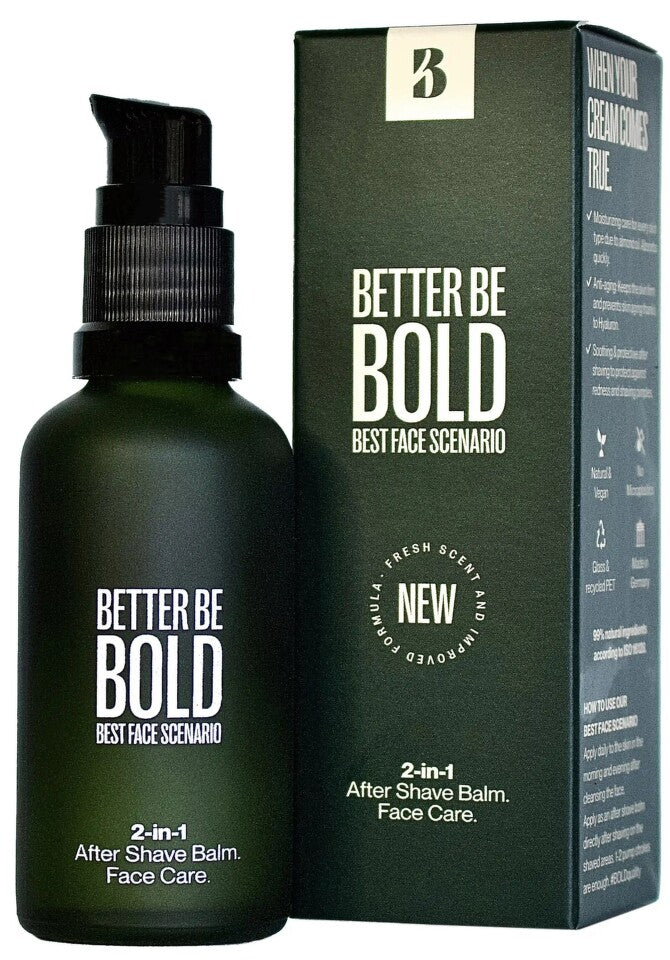 BETTER BE BOLD 2in1 aftershave balm/moisturizer 50ml