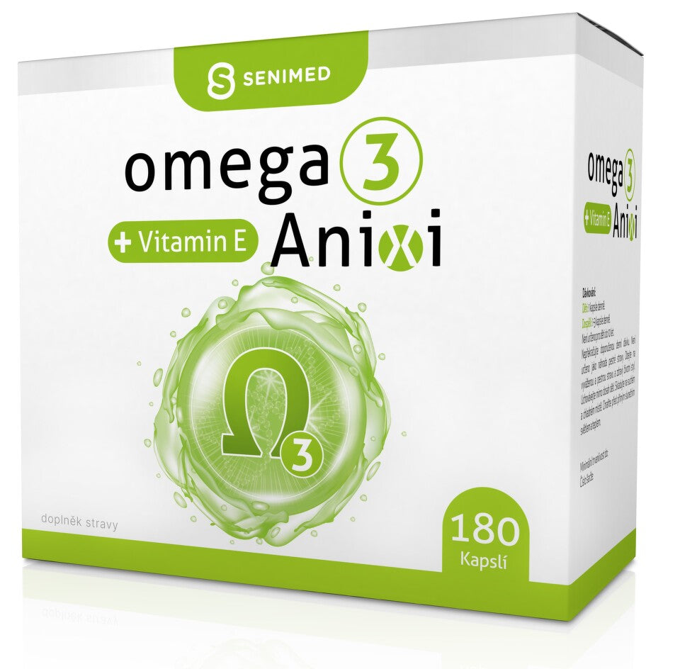 Anixi omega 3 + Vitamin E 180 capsules