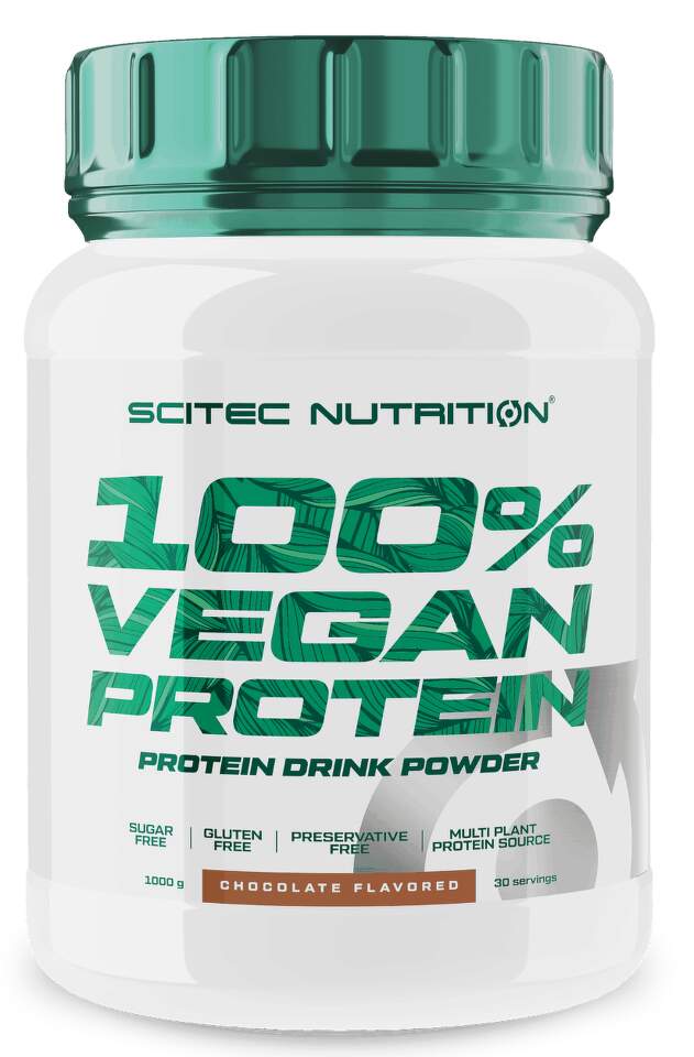 Scitec Nutrition 100% Vegan Protein 1000 g chocolate flavor