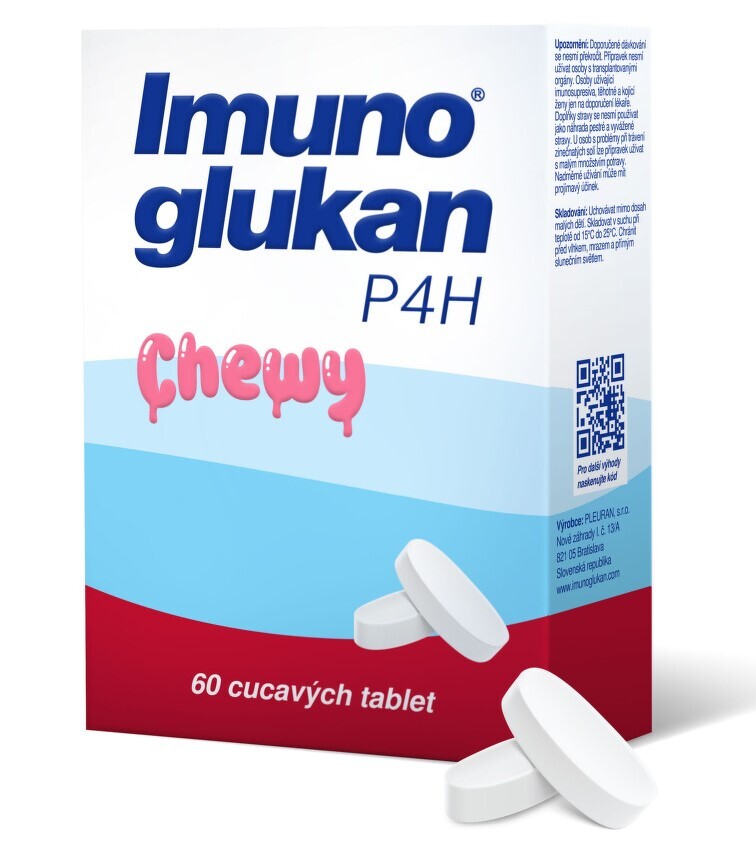 Imunoglukan P4H Chewy 60 tablets