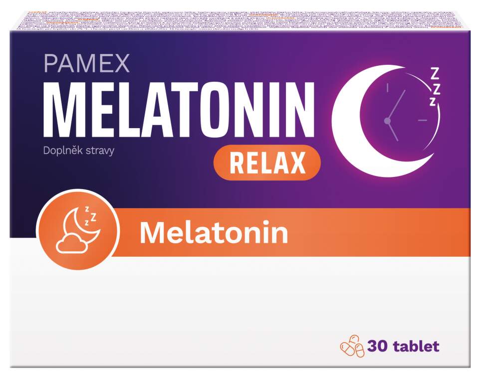 Pamex Melatonin RELAX 30 tablets