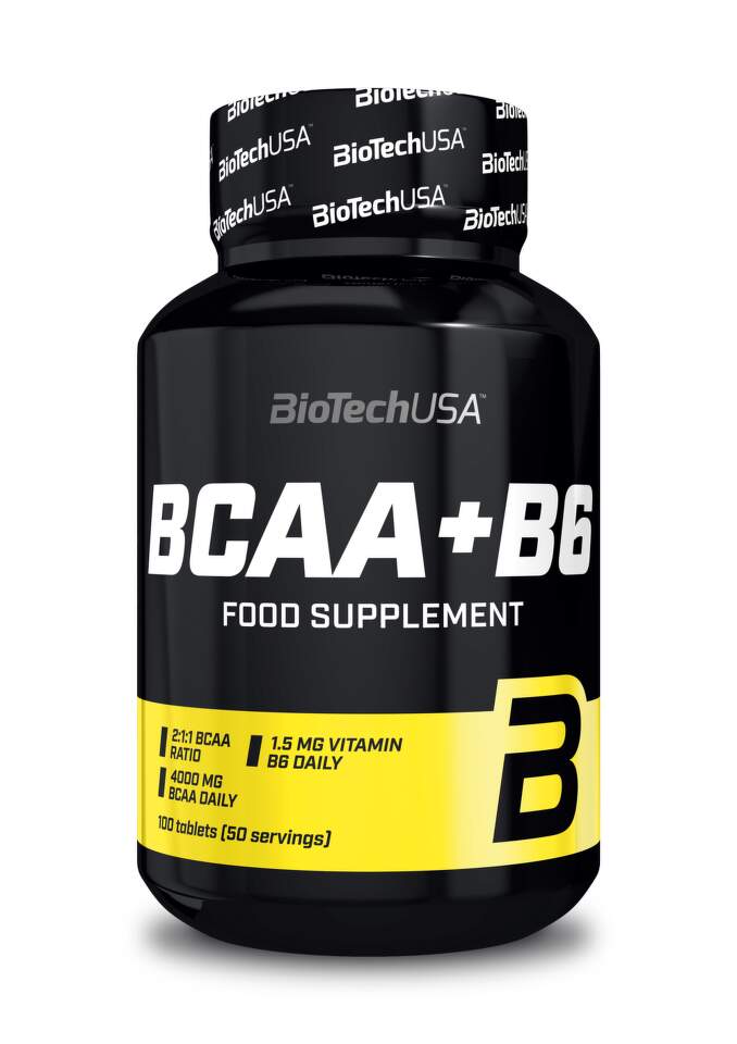 BioTech BCAA + B6 - 200 tablets