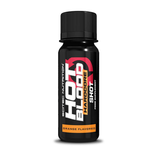 Scitec Nutrition Hot Blood Hardcore Shot 3 x 60 ml orange flavored