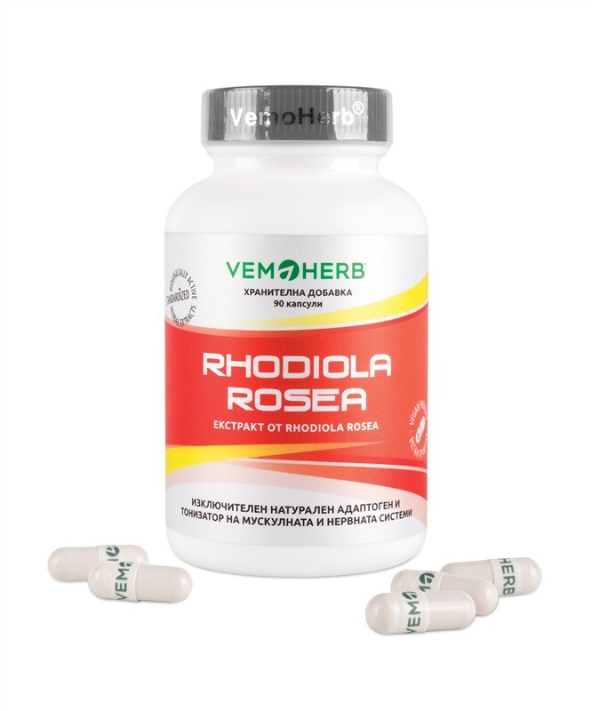 VemoHerb Rhodiola Rosea 90 capsules