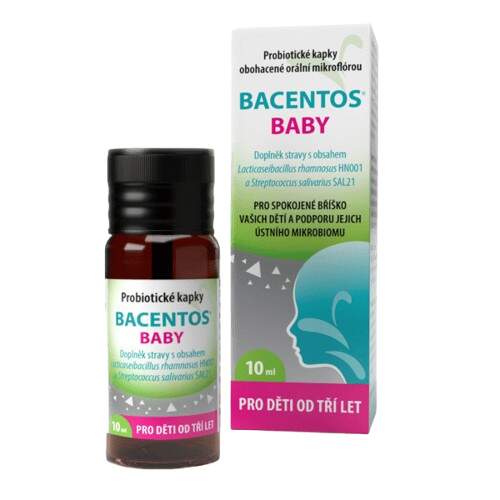 BACENTOS BABY oral probiotic drops 3+ y.o. - 10ml