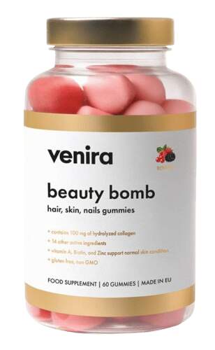 Venira Beauty bomb forest fruits 60 gummies