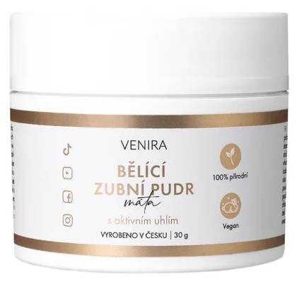 Venira Whitening tooth powder mint 30g