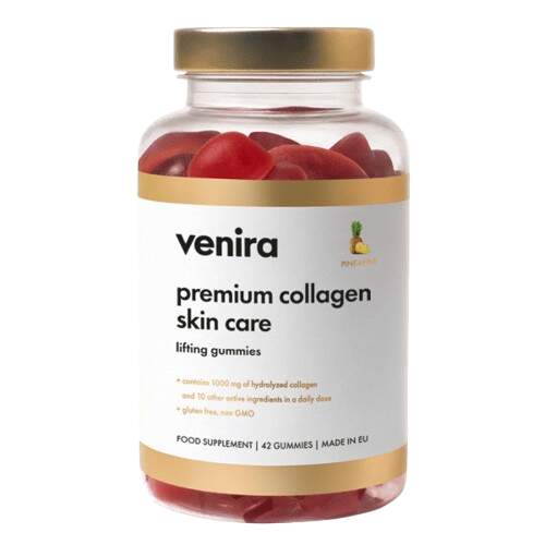 Venira Premium collagen skin care gummies pineapple 42pcs