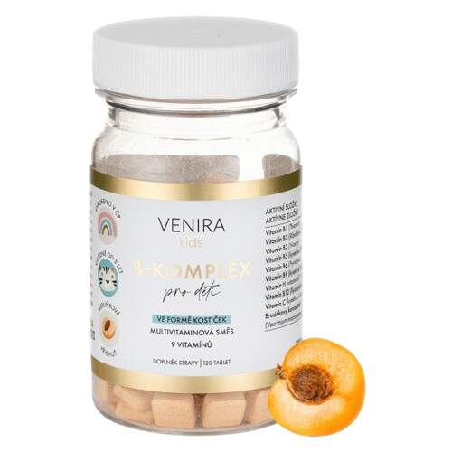 Venira kids B-complex apricot 120 tablets