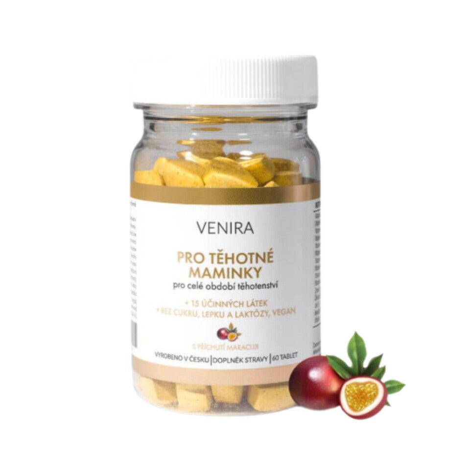 Venira For pregnant moms passion fruit hearts 60pcs