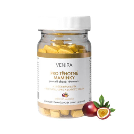 Venira For pregnant moms passion fruit hearts 60pcs