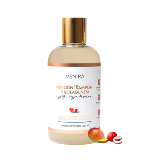 Venira Natural shampoo with collagen mango+lychee 300ml
