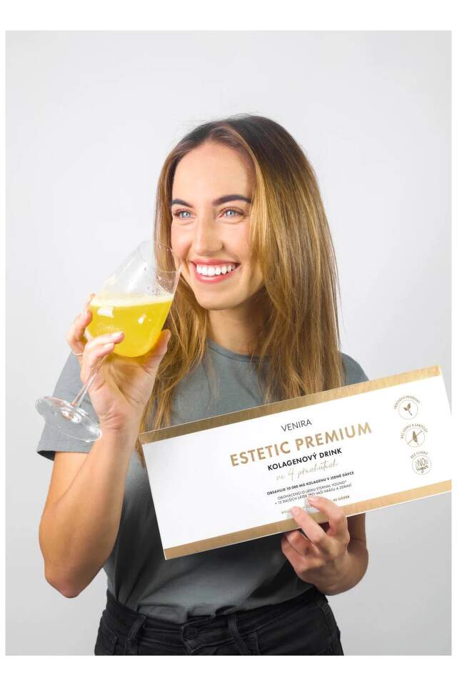 Venira Estetic Premium collagen drink mix 4 flavors 40 sachets x 12g