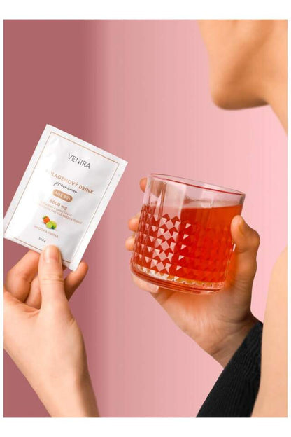 Venira Premium collagen drink for hair, nails and skin age 50+ strawberry, lime 30 sachets x 10.8g