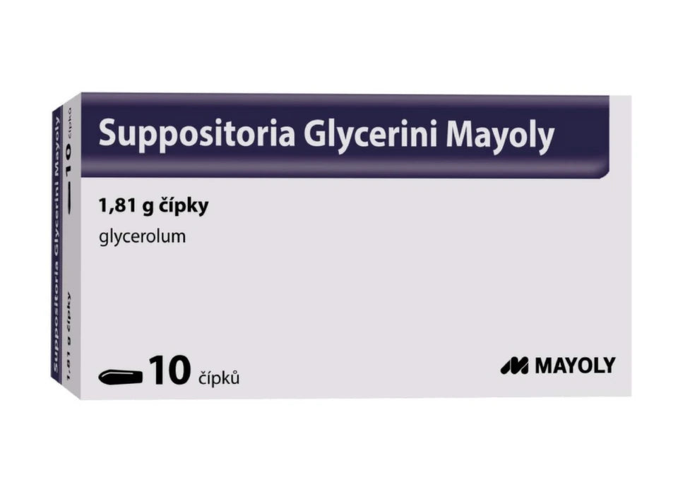 SUPPOSITORIA GLYCERINI MAYOLY 1.81g - 10 suppositories