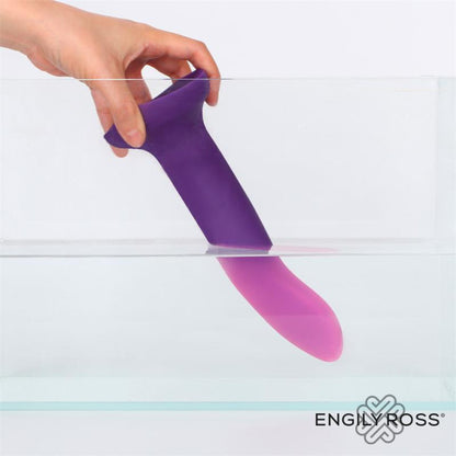 Engily Ross Dildox Color Changing Liquid Silicone Dildo L 21cm Purple-Pink